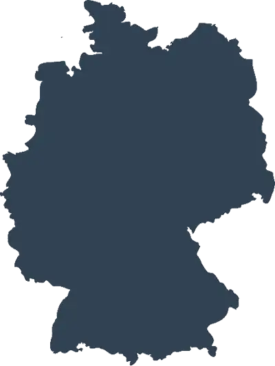 Deutschlandkarte – Abholgebiet Autoankauf Weißenburg i.Bay.